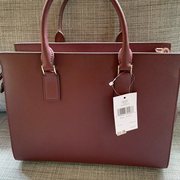 LARGE SATCHEL CAMERON CHERRYWOOD KATE SPADE BAG - Picture 5 of 14